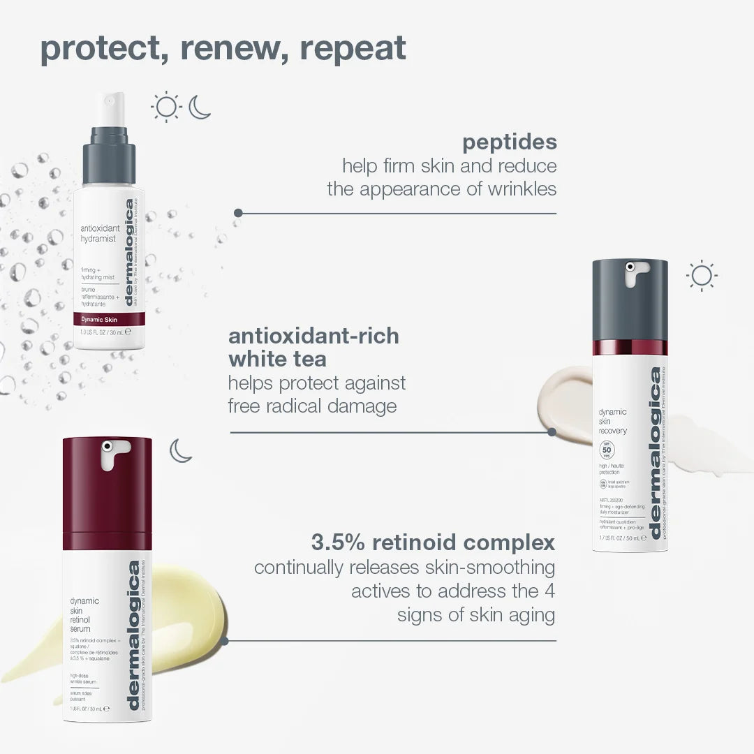 Dermalogica expert protect + renew (2 full-sizes + 1 travel size) The Secret Day Spa
