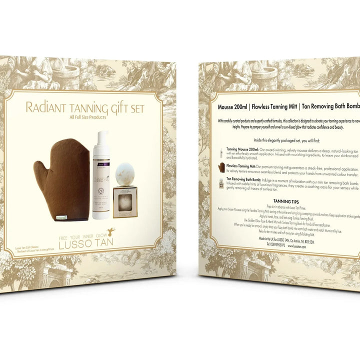 Radiant Tanning Gift Set The Secret Day Spa