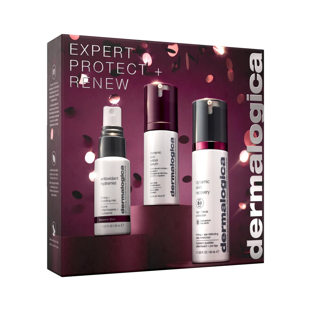 Dermalogica expert protect + renew (2 full-sizes + 1 travel size) The Secret Day Spa