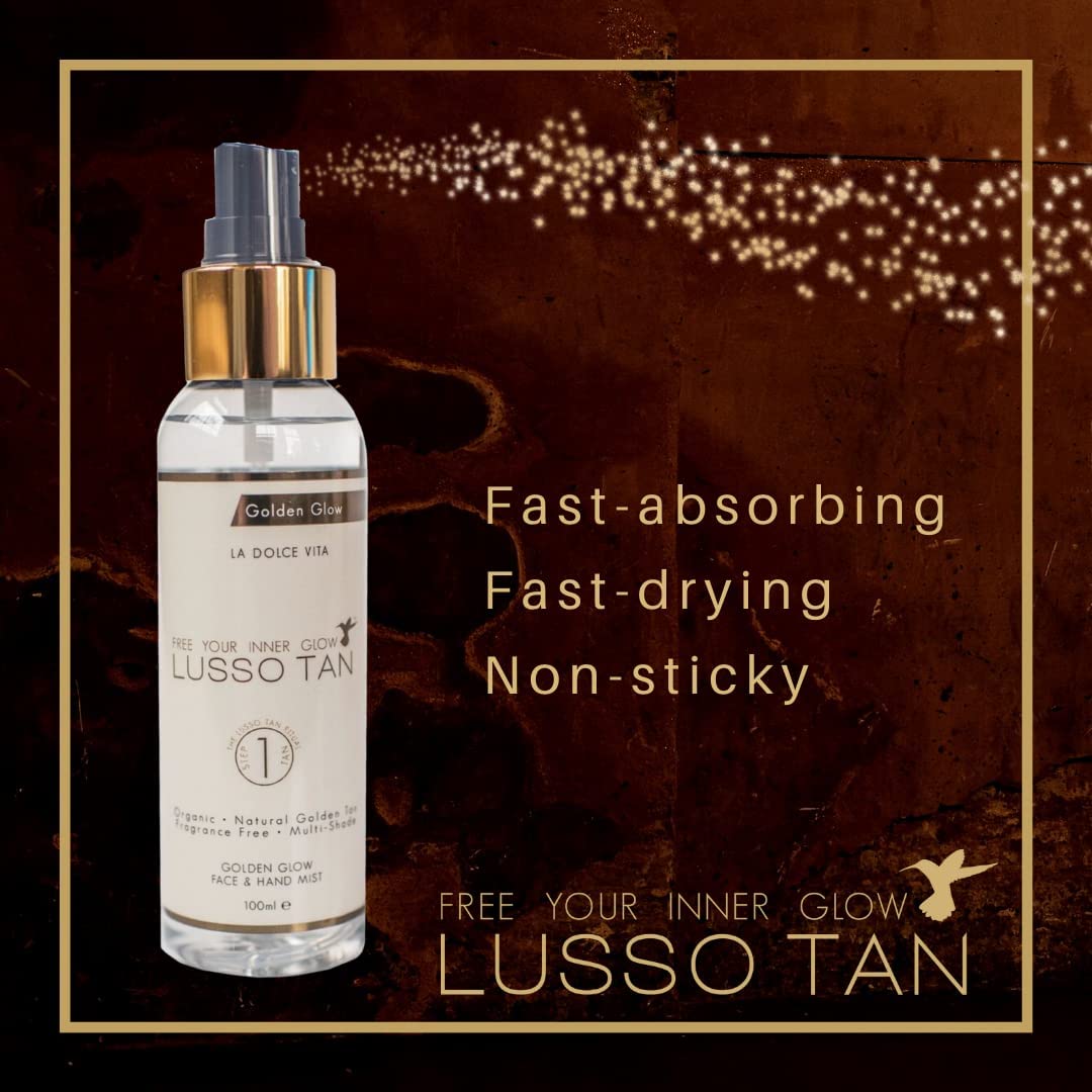 Lusso Golden Glow Face & Hand Mist Lusso Tan
